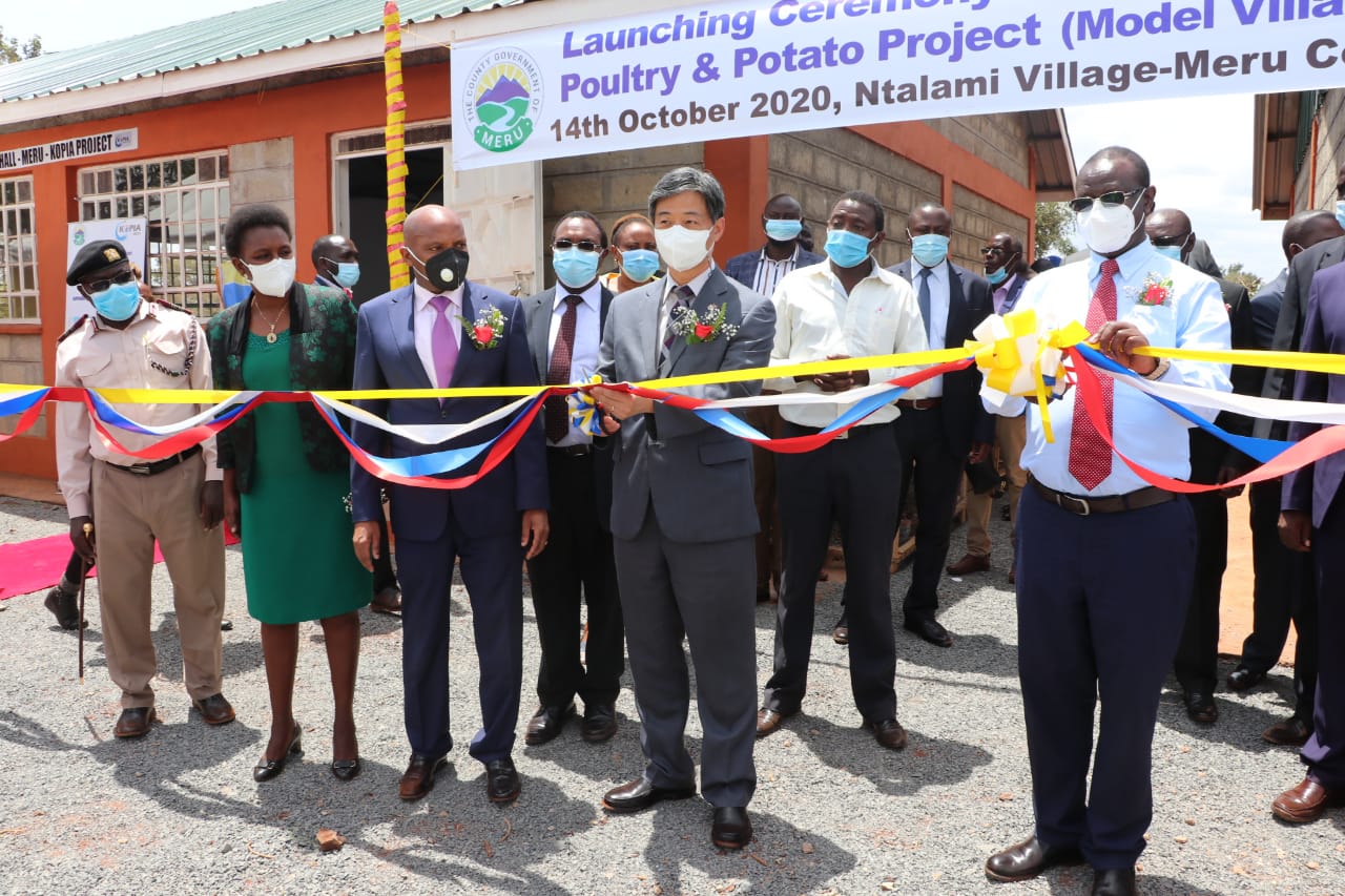 Meru-KOPIA Project To Uplift Rural Chicken And Potato Farmers.
